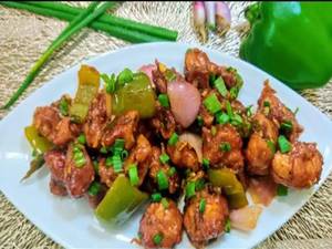 Mushroom Chilli Dry