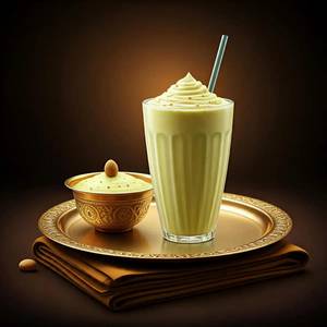 Hot Kesar Milk