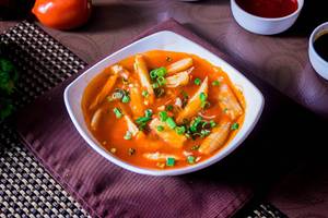 Baby Corn Mushroom In Hot Garlic Sauce 
