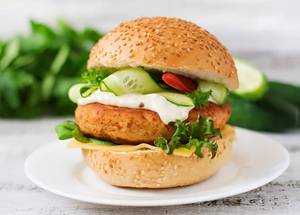 Cheese Chicken Burger