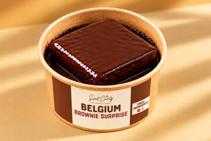 Belgium Chocolate Brownie Surprise Bowl