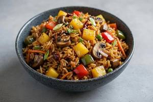 Veg Hongkong Fried Rice