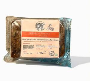 Vegan Carrot Walnut Slice
