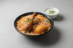 Kolkata chicken dum biryani