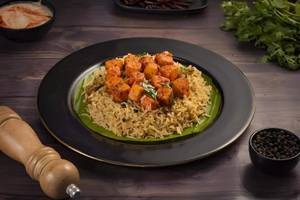Chicken 65 biryani