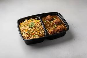 Veg Noodles And Veg Manchurian