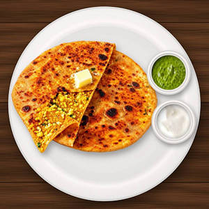 Paneer Stuffed Tawa Paratha
