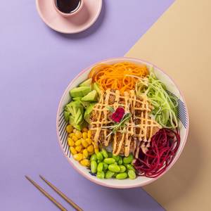 Karaage Poke Bowl