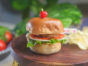 Double Patty Veg Burger
