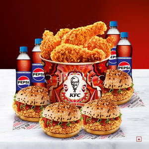 Pujo Krisper Feast (4 Krispers, 4 HC, 4 Pepsi
