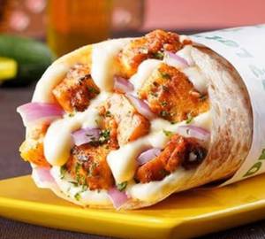 Malai Chicken wrap