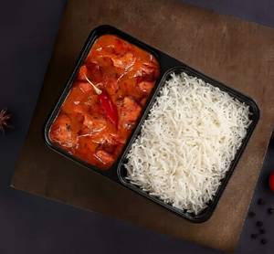 Chicken Curry [2 Pieces] with Rice