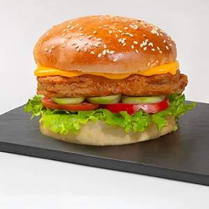 Spicy chicken burger