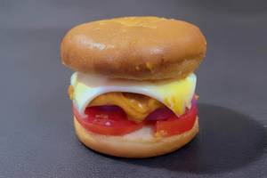 Aloo Tikki Cheese Burger