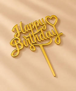 Happy Birthday Cake Topper