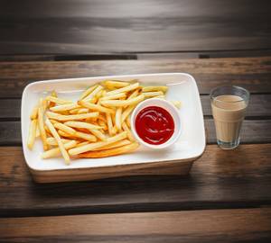 Masala Tea + Fries