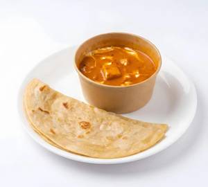 Paneer Butter Masala With Laccha Paratha