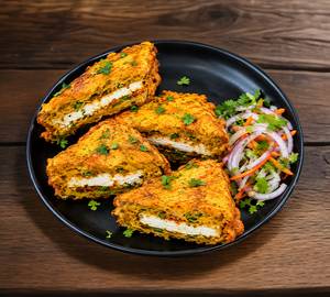 Paneer Bread Pakode No Sauce [1 Piece]
