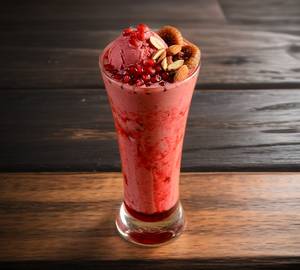 Pomegranate milkshake