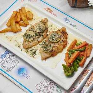 Grilled Fish In Lemon Butter Sauce