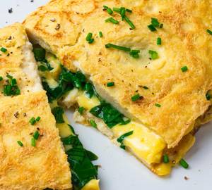 Spinach Cheese Omlet