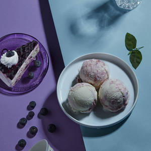 Blueberry Cheesecake Ice Cream