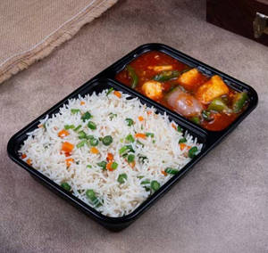Veg Fried Rice And Chilly Gobi Combo