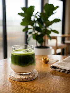 Iced Vanilla Matcha