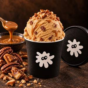 Salted Caramel & Roasted Pecan Ice Cream (100ml)