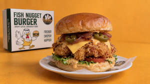 Habibi Fish Crunch burger