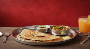 Rava Plain Dosa + Mosambi Juice