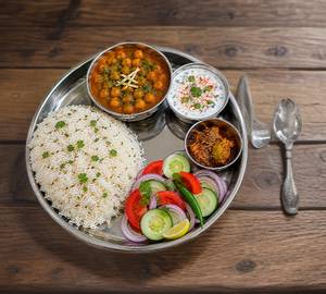 Chola Rice Boondi Raita