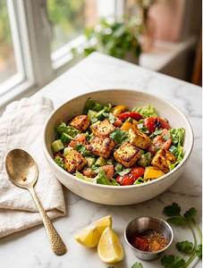 Tandoori Paneer Salad