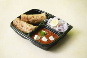 Paneer Butter Masala Plain Paratha  Combo