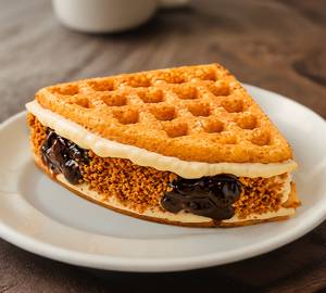 Blueberry Cream Cheese Waffle