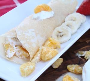 Mix Fruit Crepe