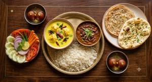 Kadi Rajma Thali