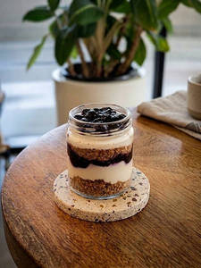 Blueberry Cheese Cake Jar