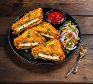 Paneer Bread Pakode Tomato Sauce [1 Piece]