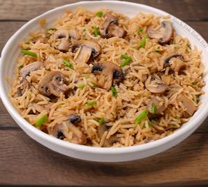 Mushroom fried rice