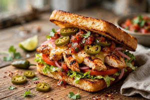 Mexican Chicken Sandwiches