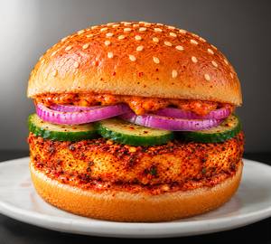 Peri Peri Paneer Burger