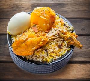 Chicken Biriyani With Egg