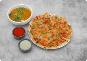 Vegetable Uttapam
