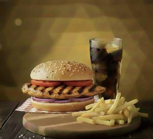 Grilled Burger Combo