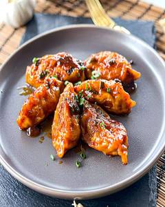 Pan Fried Chicken Momo