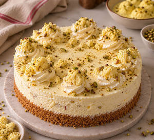Rasmalai Cold Cheesecake