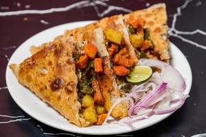 Veg mughlai paratha