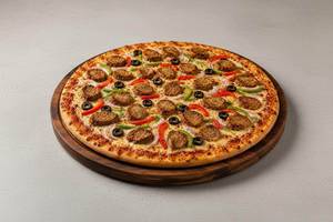 Chicken Seekh Kabab Pizza