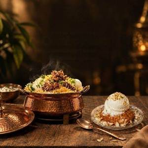 Kassfamilyfeast(Splchickenbiryani+Dessert